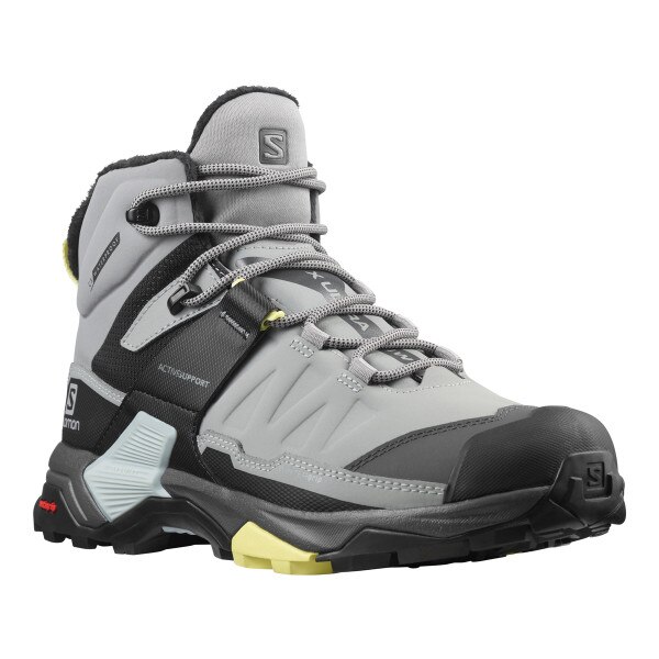 Salomon X Ultra 4 Mid Winter TS CSWP Shoe Women's in Monument and Black